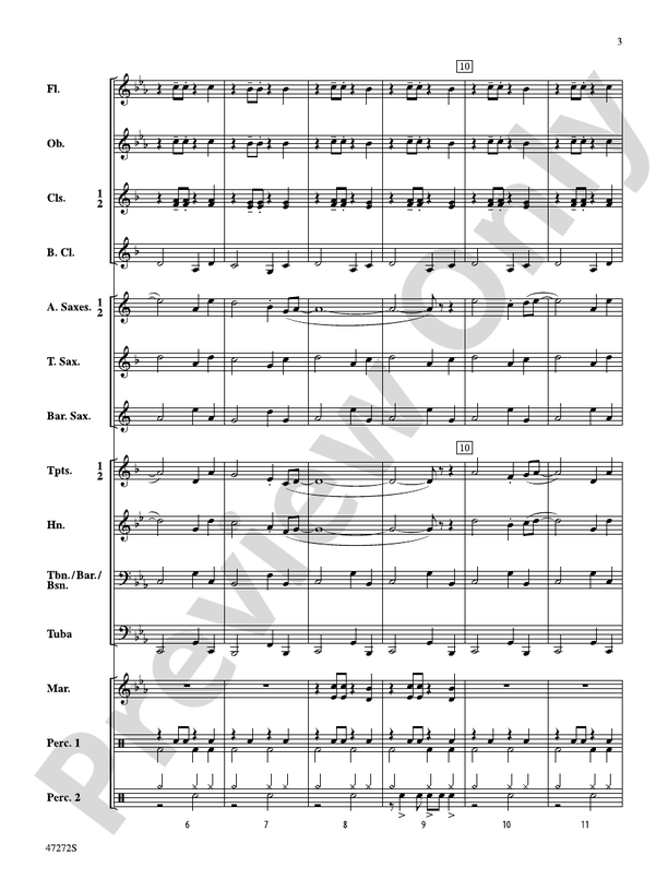 We Be Jammin' - Concert Band Conductor Score & Parts (Digital Download)
