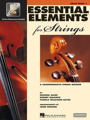 Essential Elements 2000 Book 1 - Cello/Audio Access Hal Leonard 868051