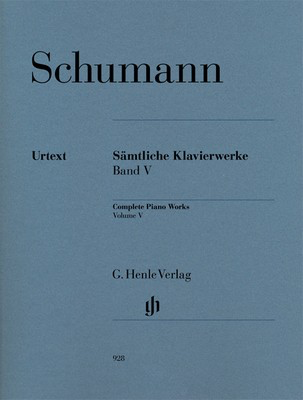 Complete Piano Works Bk 5 - Robert Schumann - Piano G. Henle Verlag Piano Solo