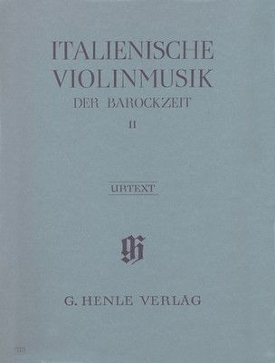 Italian Violin Music Vol. 2 Baroque Era - for Violin and Piano - Various - Violin G. Henle Verlag