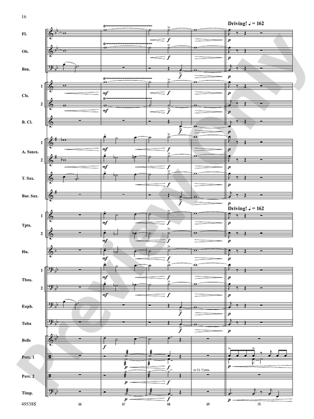 Stay Tuned - Concert Band Conductor Score & Parts (Digital Download)