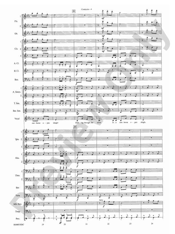 The Ultimate Christmas Sing-Along - Concert Band Conductor Score & Parts (Digital Download)
