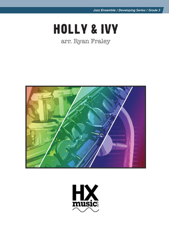 Holly & Ivy – Jazz Ensemble Conductor Score & Parts (Digital Download)
