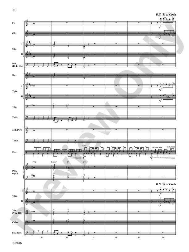 Fame (from the motion pictureFame) - Full Orchestra Conductor Score & Parts (Digital Download)