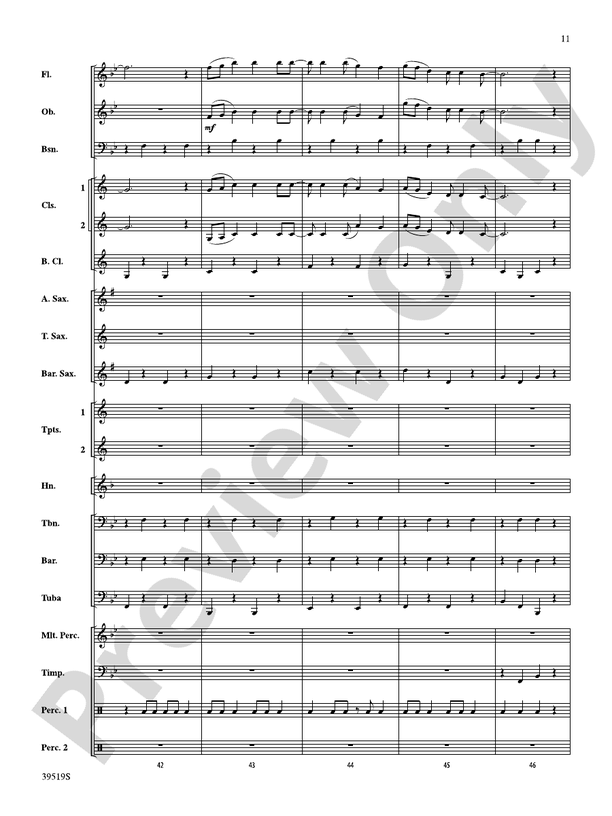 Zydeco Cajun Crawdad Dance - Concert Band Conductor Score & Parts (Digital Download)