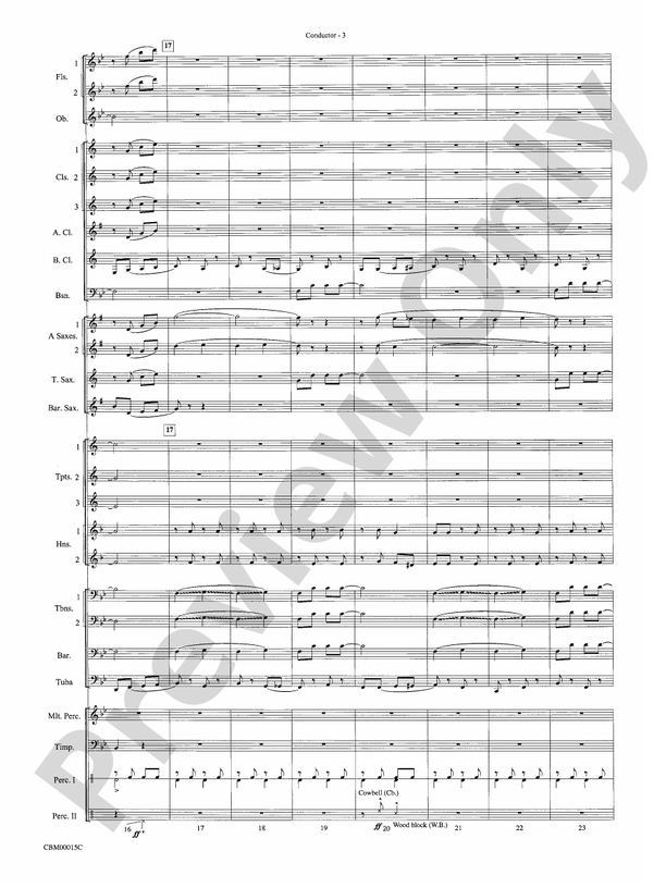 Cartoon Carnival (Medley) - Concert Band Conductor Score & Parts (Digital Download)