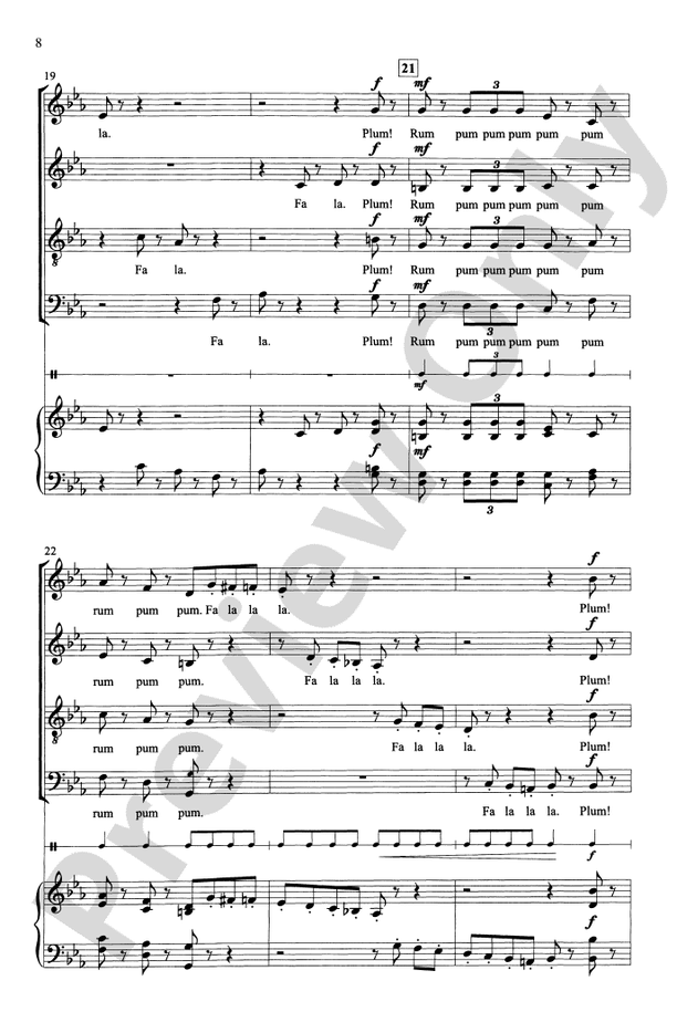 Four Nutcracker Favorites – SATB a cappella Choral Octavo (Digital Download)
