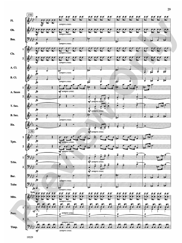 The Road Unknown - Concert Band Conductor Score & Parts (Digital Download)
