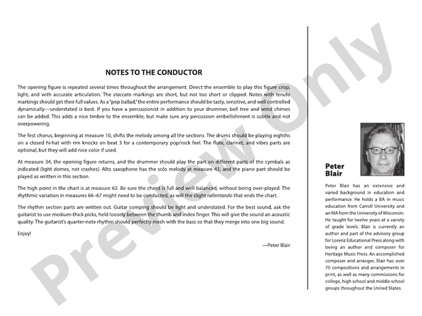 The First Noel - Jazz Ensemble Conductor Score & Parts (Digital Download)