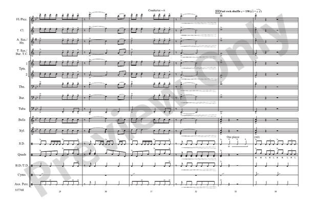 21st Century Breakdown – Marching Band Conductor Score & Parts (Digital Download)