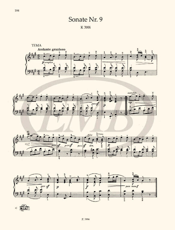 Mozart - Piano Sonatas Volume 1 - Piano edited by Bartok EMB Z3996