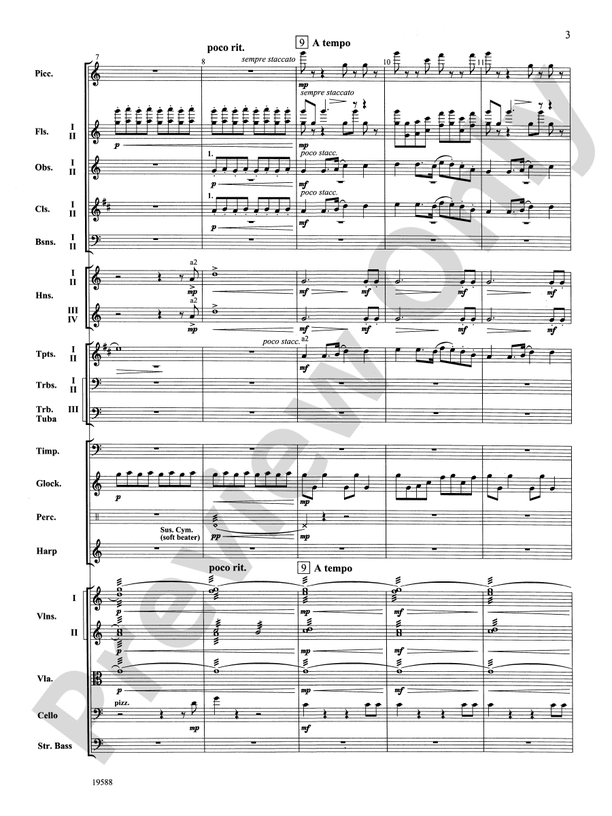 Camp Meeting (Fantasia on Early American Hymns) – Full Orchestra Conductor Score & Parts (Digital Download)