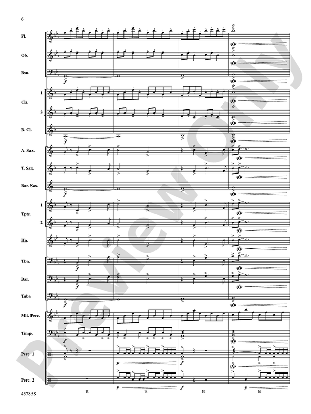 Jubilant Horizons - Concert Band Conductor Score & Parts (Digital Download)