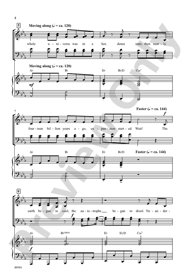 Streaming Sitcoms - SATB Choral Octavo (Digital Download)