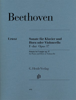 Beethoven - Sonata in Fmaj Op17 - Piano/French Horn or Cello Henle HN498