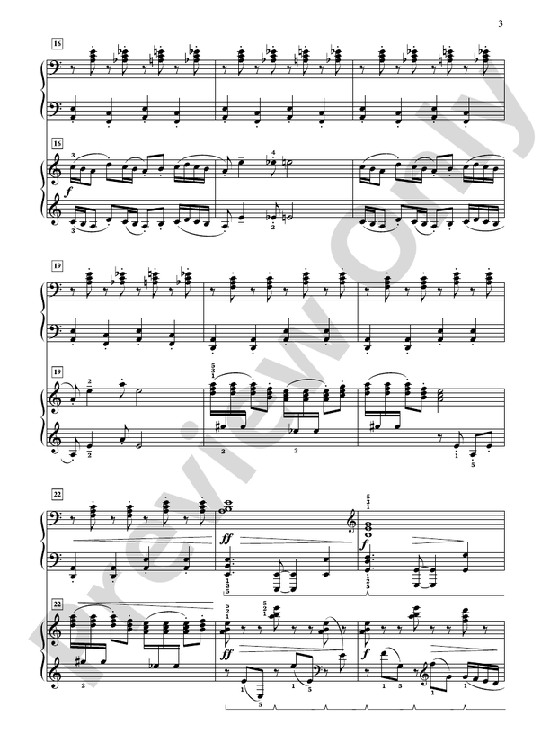 Fanfare Toccata-Rondo - 2 Pianos, 4 Hands (Digital Download)
