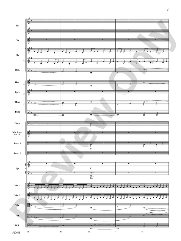 Gravitas – Full Orchestra Conductor Score & Parts (Digital Download)