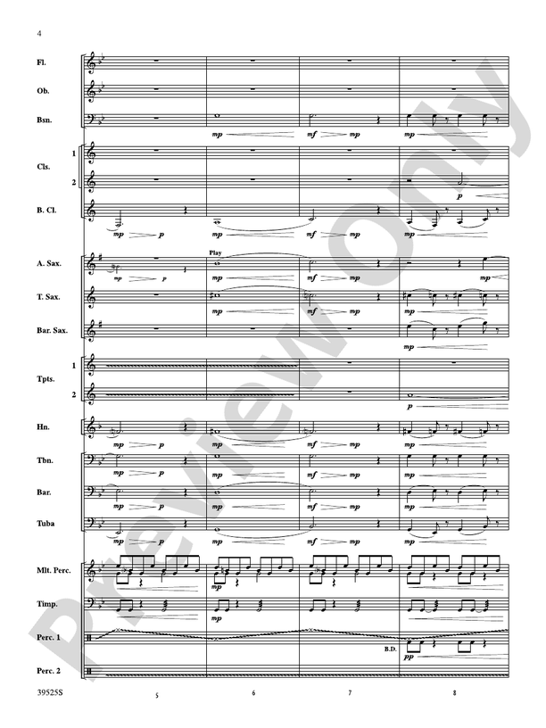 Zombie Dreams - Concert Band Conductor Score & Parts (Digital Download)