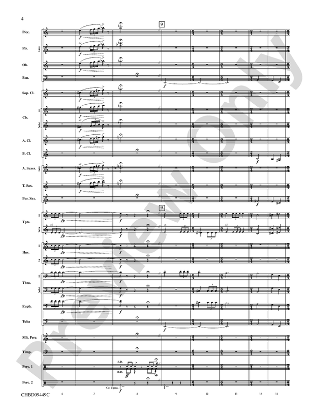 Psalm 46 - Concert Band Conductor Score & Parts (Digital Download)