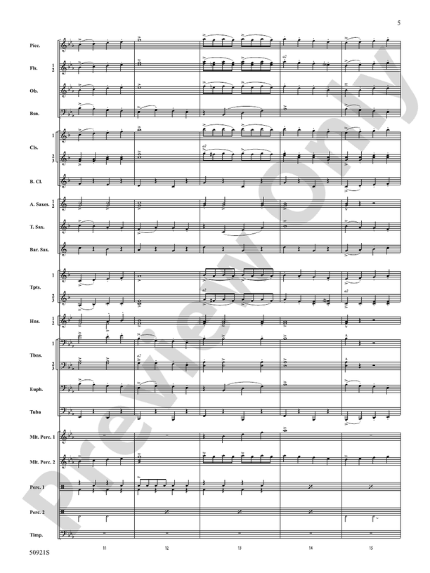 The Ringmaster – Concert Band Conductor Score & Parts (Digital Download)