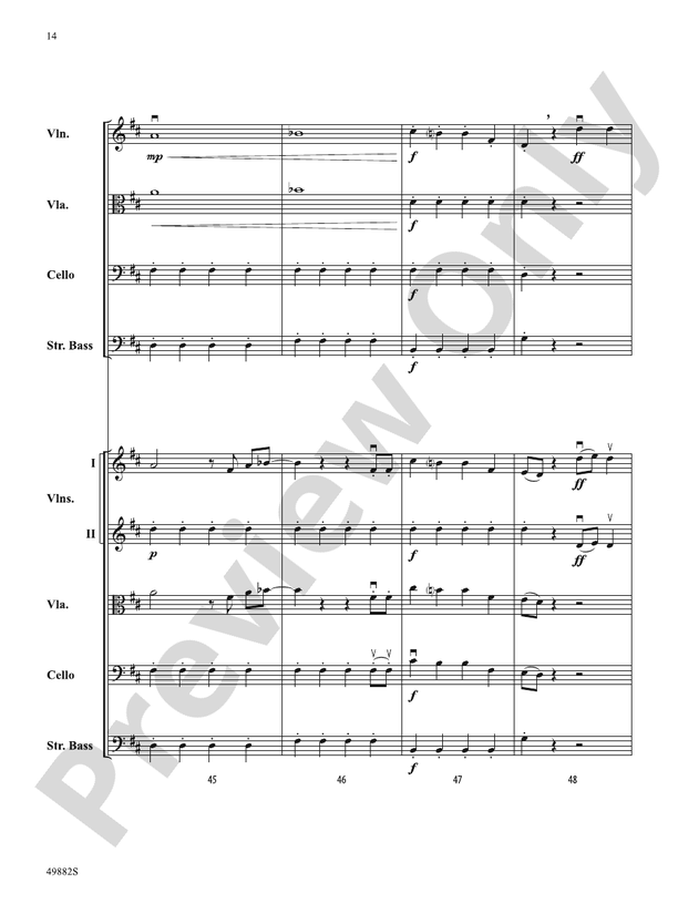High Hopes (Grade 2-3) - String Orchestra Conductor Score & Parts (Digital Download)