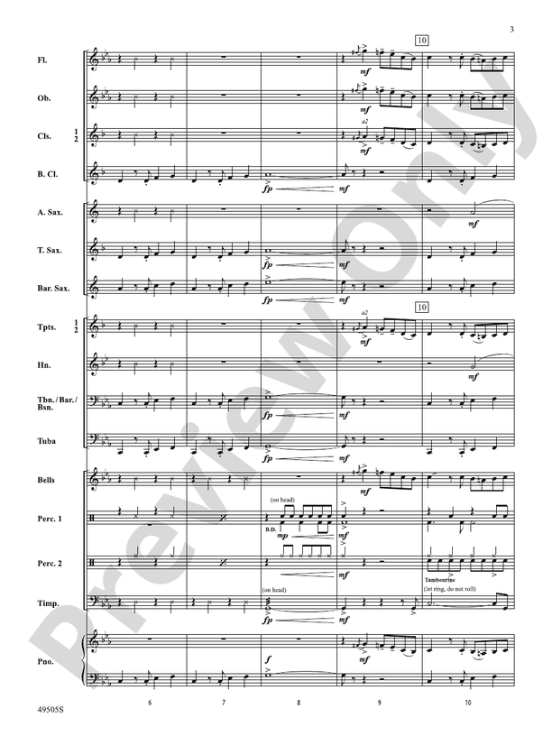Awesome Sauce - Concert Band Conductor Score & Parts (Digital Download)
