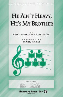 He Ain't Heavy, He's My Brother - StudioTrax CD - Bob Russell|Bobby Scott - Mark Hayes Shawnee Press ShowTrax CD CD