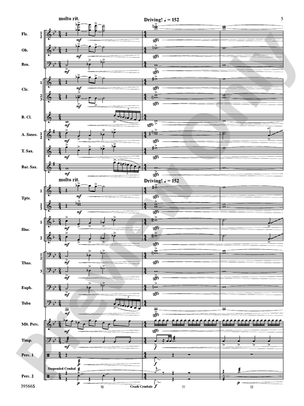 At the Movies with Danny Elfman - Concert Band Conductor Score & Parts (Digital Download)