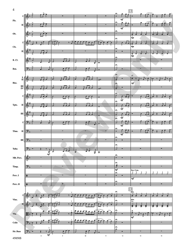 Hamilton, Suite from - Full Orchestra Conductor Score & Parts (Digital Download)