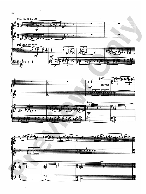 Stravinsky - Rite of Spring - 1 Piano, 4 Hands (Digital Download)