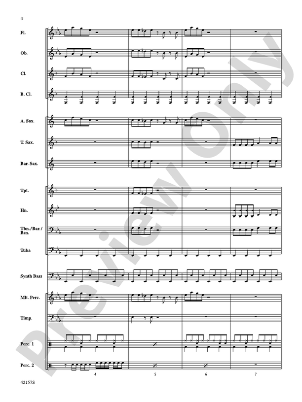 Funkytown - Concert Band Conductor Score & Parts (Digital Download)