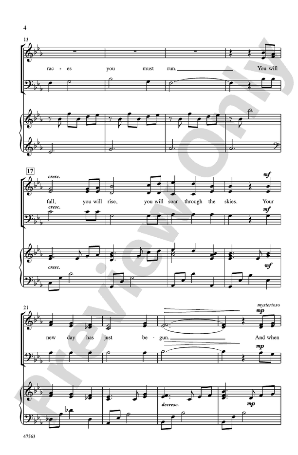 I Will Sing You the Stars – SAB Choral Octavo (Digital Download)