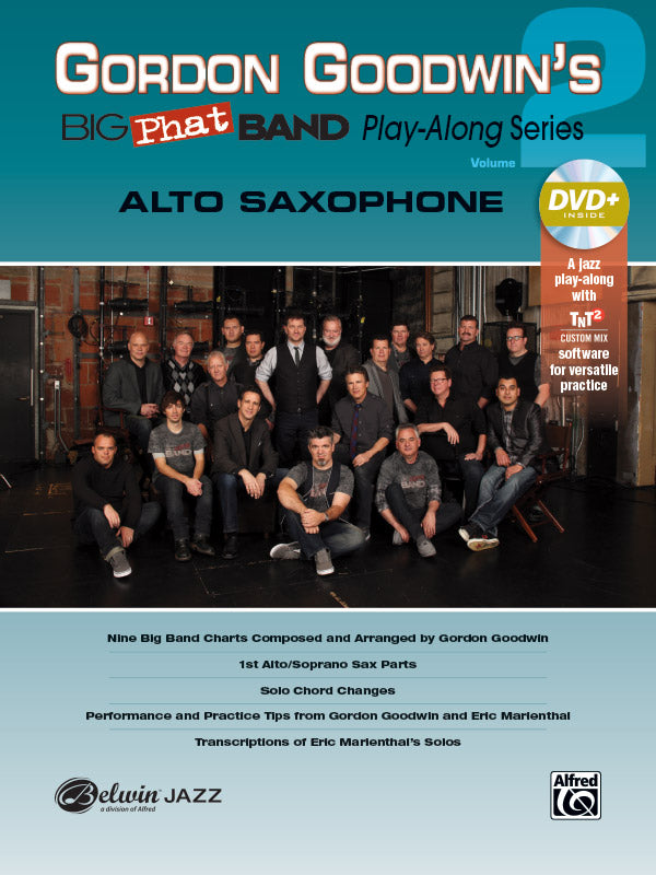 Big Phat Band Playalong Vol 2 Alto Sax Bk/CD