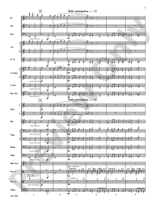 Lake County Landscapes - Concert Band Conductor Score & Parts (Digital Download)