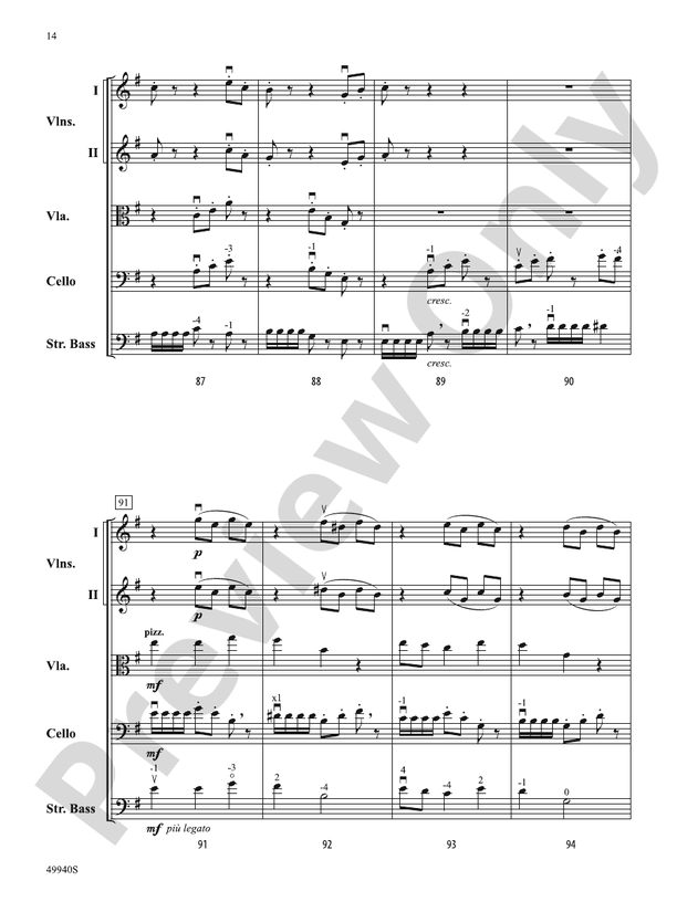 Subterranean Dialogues - String Orchestra Conductor Score & Parts (Digital Download)