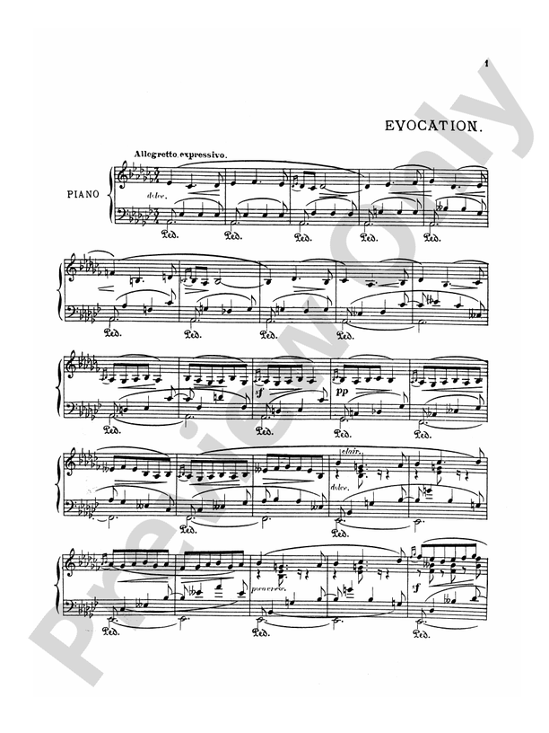 Albeniz - Iberia (Volume I) - Piano Solo (Digital Download)