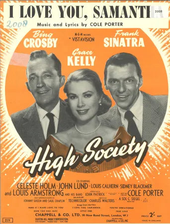 I Love You Samantha - Bing Crosby - PVG (Digital Download)