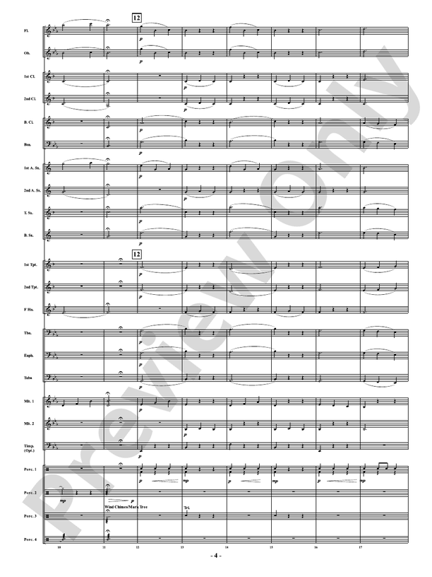 Mama Sea Turtle - From Water Tales: A Suite for Band - Concert Band Conductor Score & Parts (Digital Download)