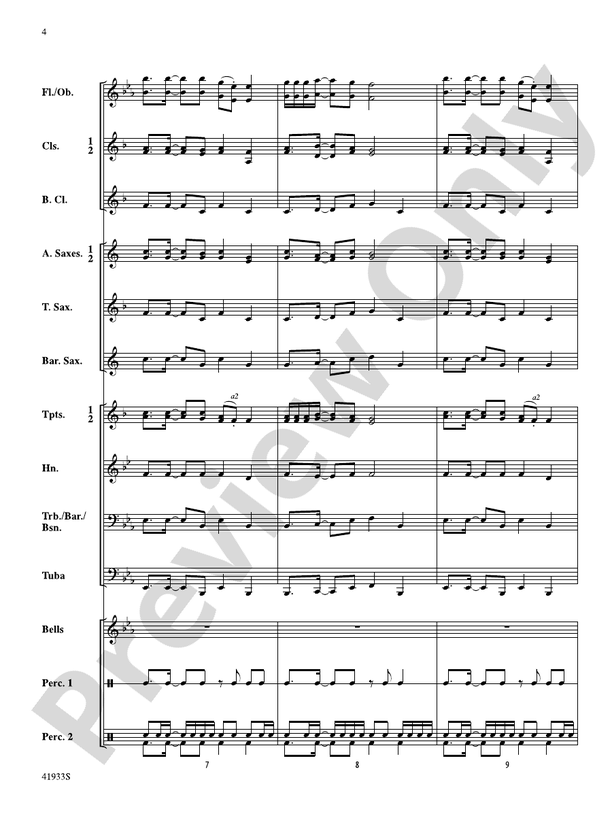 African Alleluia - Concert Band Conductor Score & Parts (Digital Download)