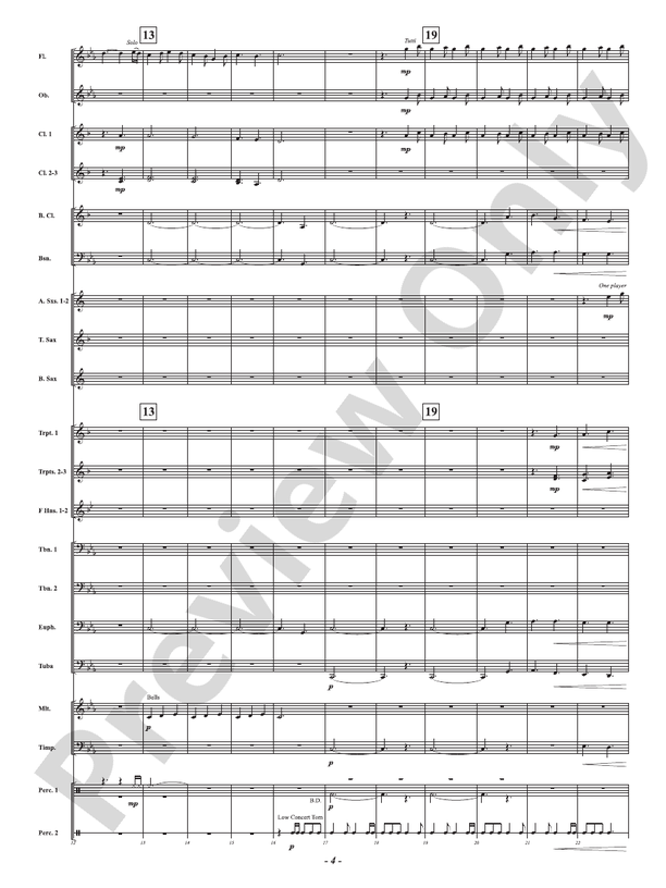 Ghillie Dhu - "Elf of the Forest" from Scottish Folklore (RWS Concert Band) - Concert Band Conductor Score & Parts (Digital Download)
