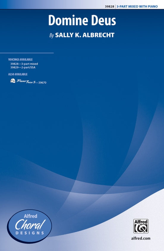 Domine Deus – 3-Part Mixed Choral Octavo (Digital Download)