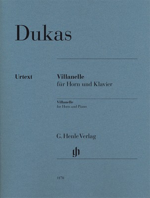 Dukas - Villanelle - French Horn/Piano Accompaniment Henle HN1170