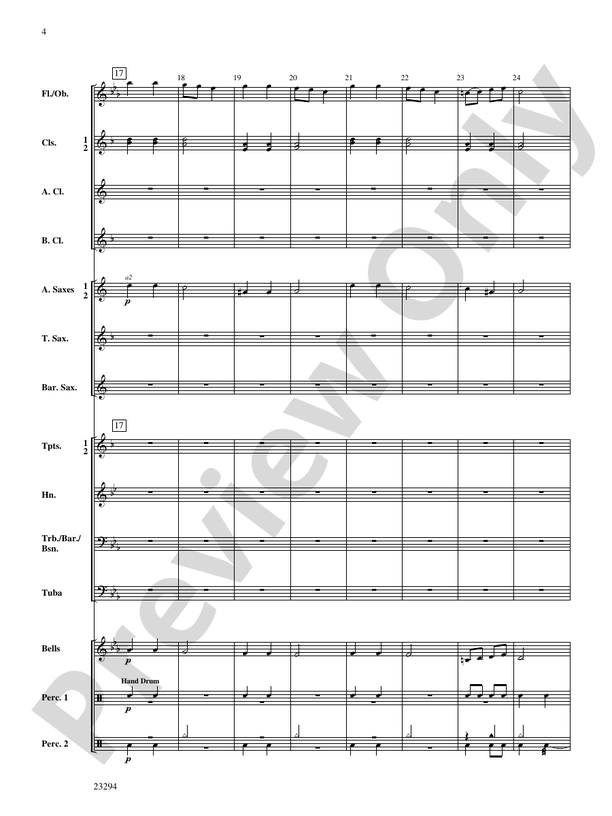 Hanukkah Is Here - Concert Band Conductor Score & Parts (Digital Download)