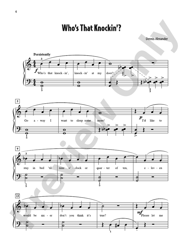 Dennis Alexander's Favorite Solos, Book 1 - Piano (Digital Download)