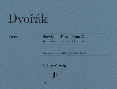 Dvorak - Slavonic Dances Op72 - Piano Duet Henle HN918
