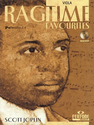 Ragtime Favourites by Scott Joplin - Instrumental Play-Along Book/CD Pack - Scott Joplin - Viola Fentone Music /CD
