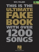 The Ultimate Fake Book - 4th Edition - E-flat Edition - Various - Eb Instrument Hal Leonard Fake Book Spiral Bound