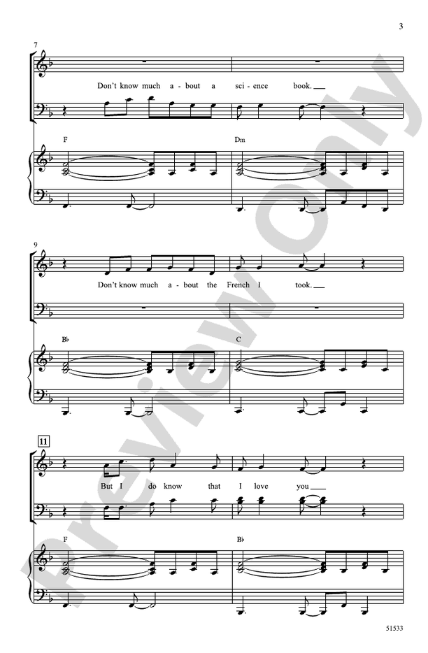 (What a) Wonderful World - SATB Choral Octavo (Digital Download)