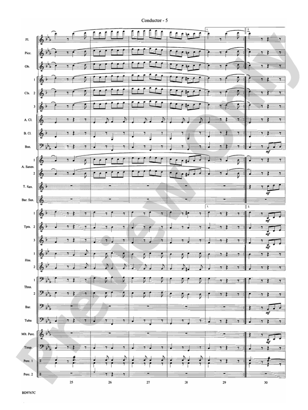 Viva Italia! (Grade 3) - Concert Band Conductor Score & Parts (Digital Download)