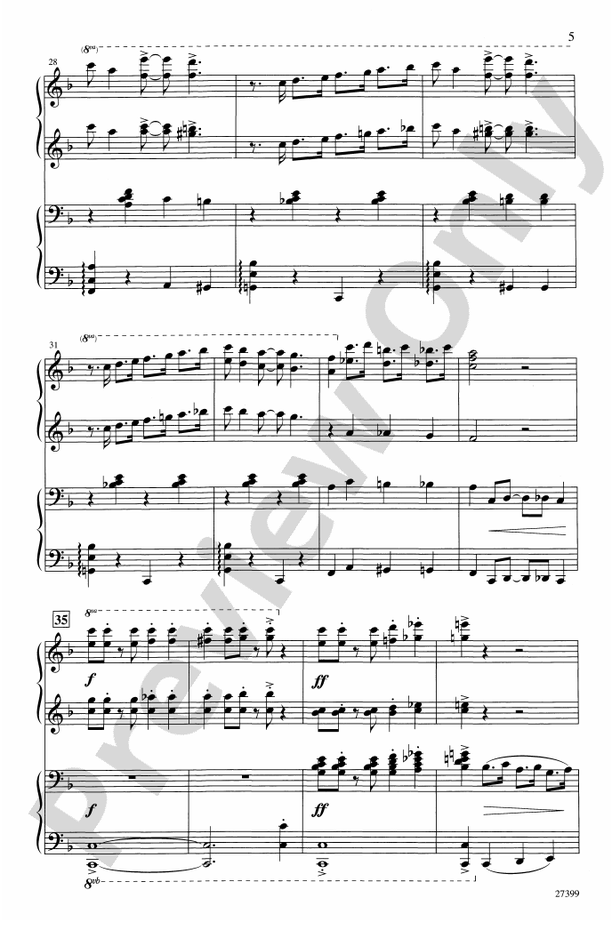 Handful of Keys (from Ain't Misbehavin') – SATB Choral Octavo (Digital Download)